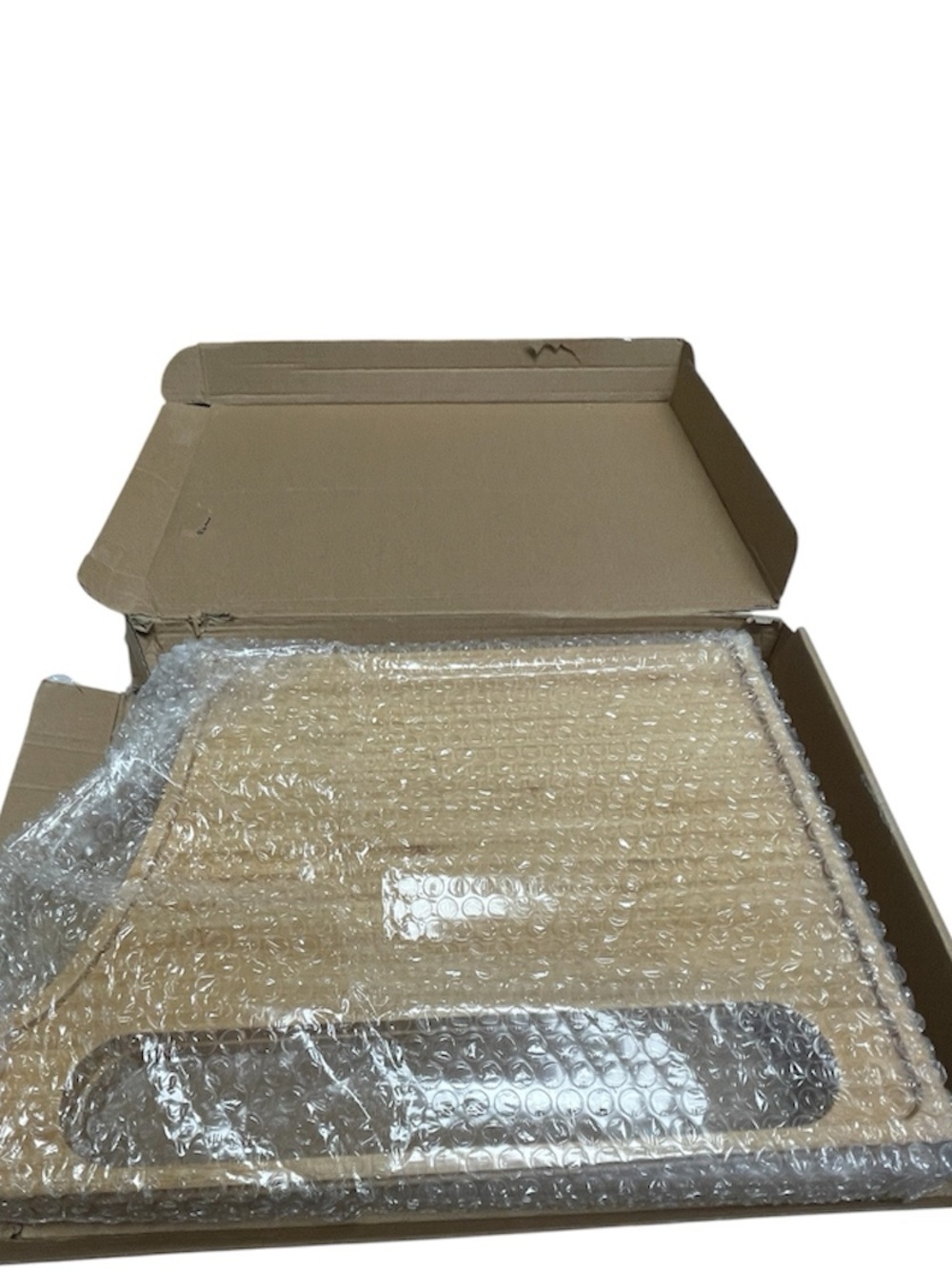 HAYAYOFFI Bamboo Walker Tray Table Foldable Cup Holder New In Box - Picture 5 of 7